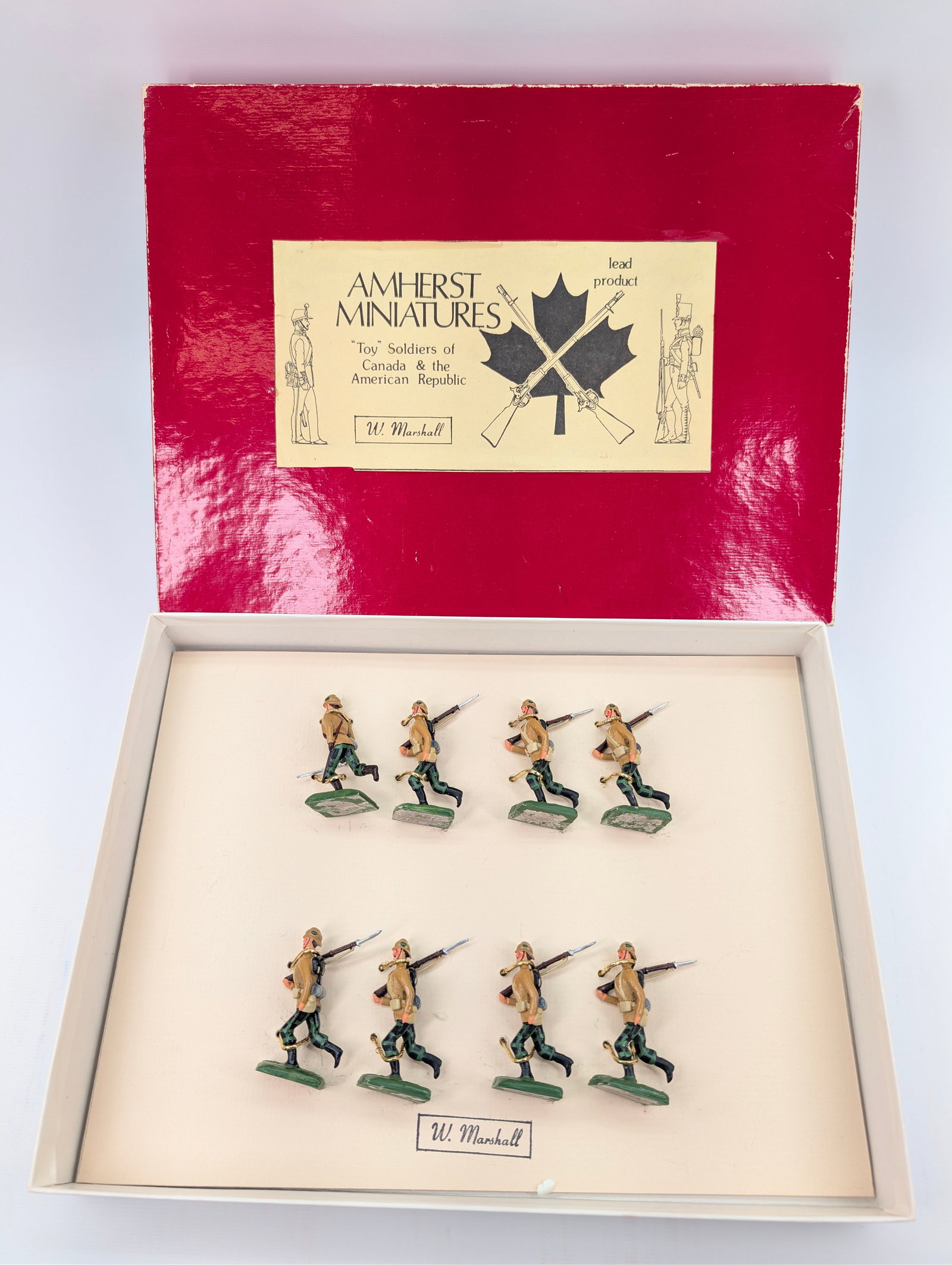 W. MARSHALL AMHERST MINIATURES CAMERONIANS 1900 SET (1 of 6)