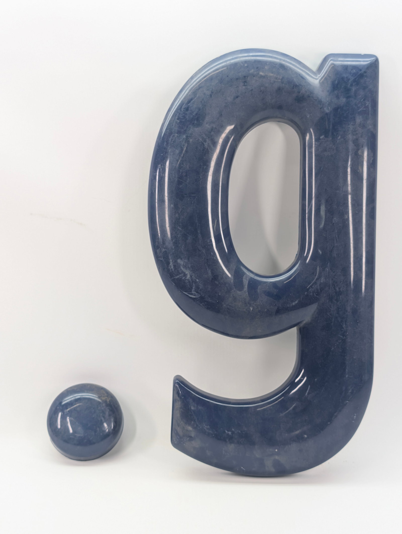 VINTAGE PLASTIC SERVICE STATION LETTERS: ALL REMAIN IN GOOD CONDITION, SHOWING SOME TYPICAL WEAR. ALL DIRTY, NEEDING CLEANED.