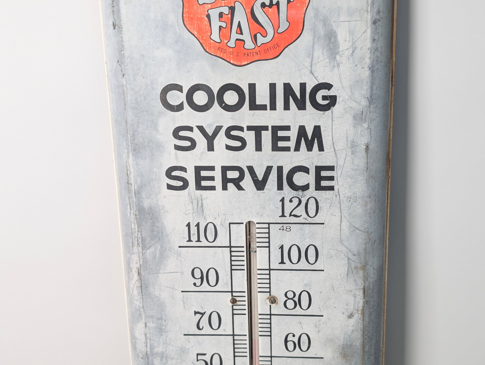 BOWES COOLING SYSTEM ADVERTISING THERMOMETER - 3