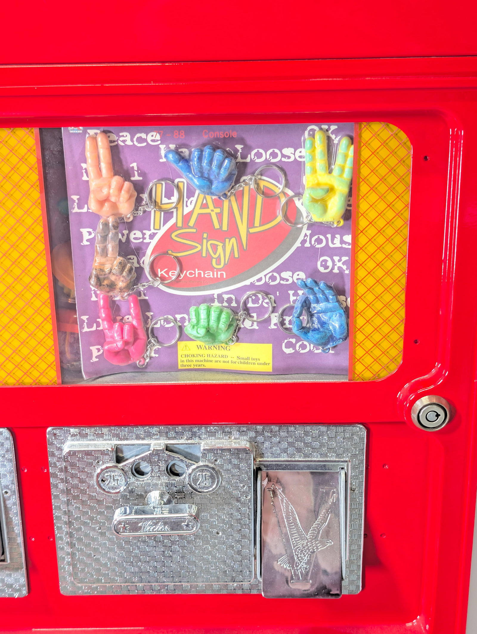 VICTOR 62" MULTI-PANEL GUMBALL VENDING MACHINE - 9
