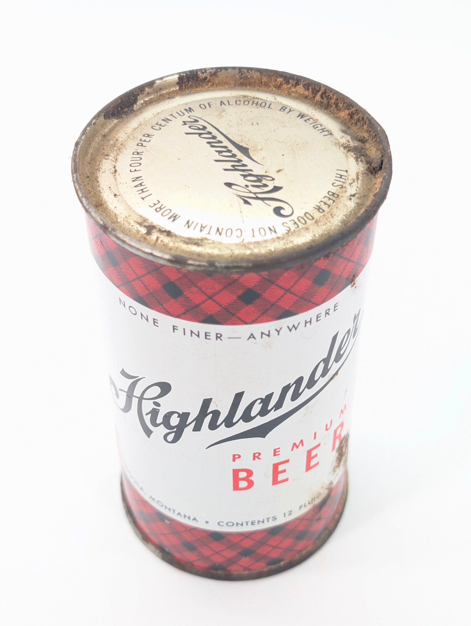 HIGHLANDER PREMIUM BEER FLAT TOP CAN - 2