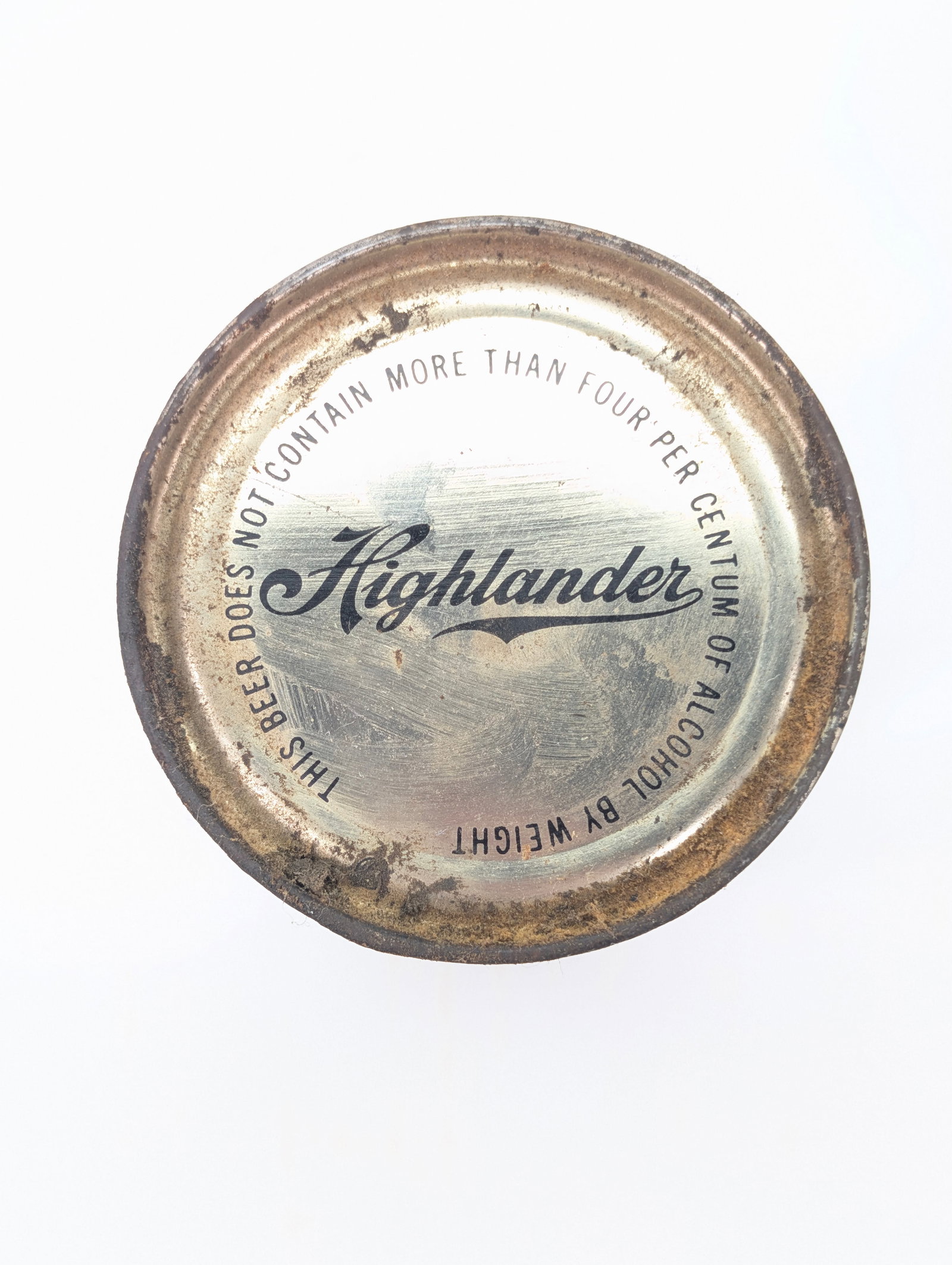 HIGHLANDER PREMIUM BEER FLAT TOP CAN - 6