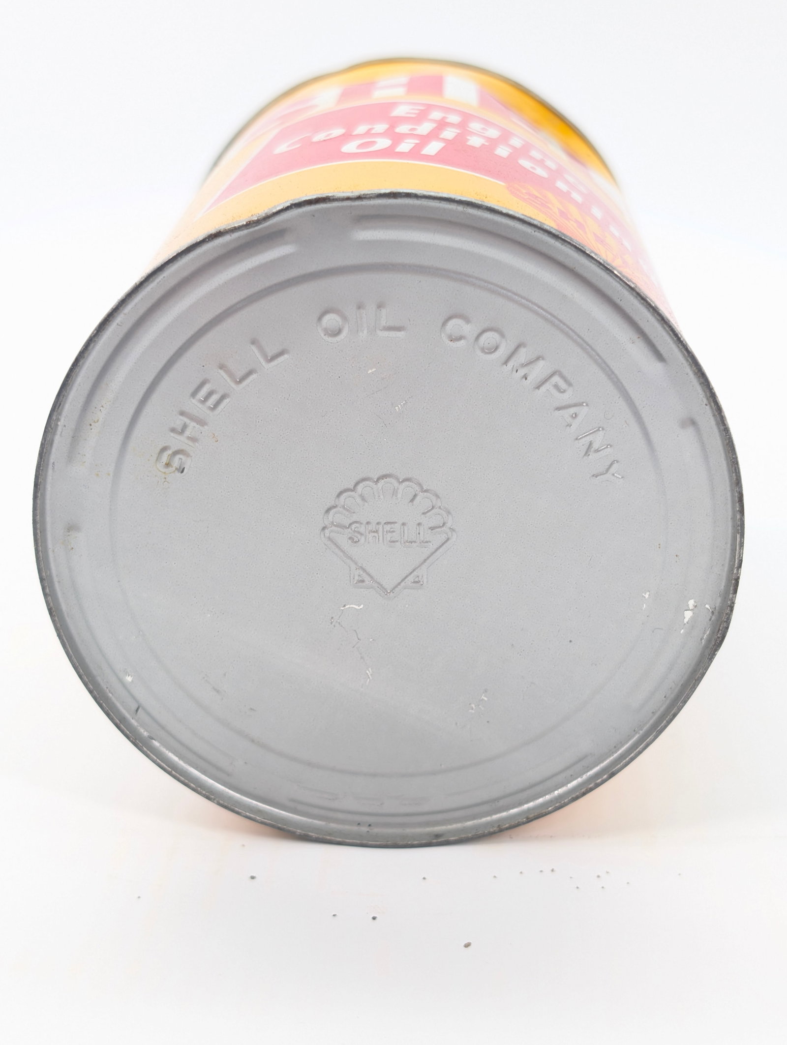 SHELL ENGINE CONDITIONING 1 QUART OIL CAN - 7