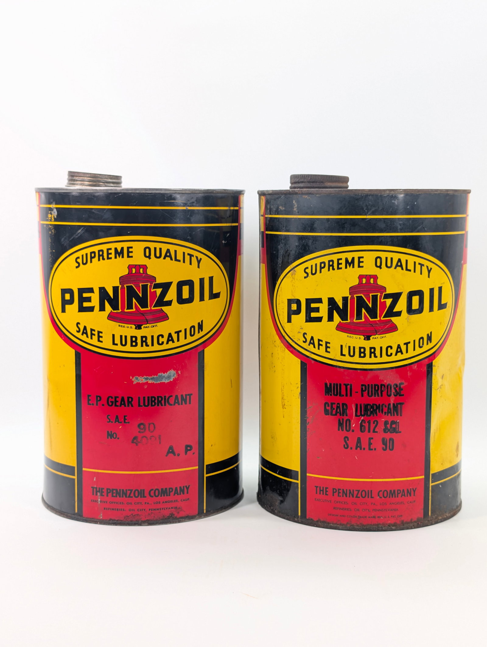 2) PENNZOIL LUBRICANT 5 QUART CANS (1 of 11)
