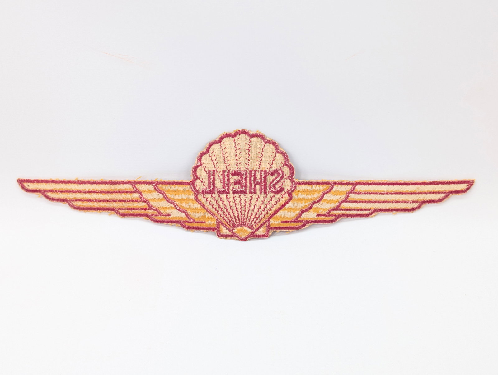 14" SHELL WINGS OIL PATCH - 5