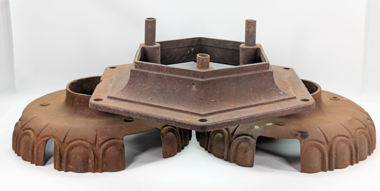 3) ANTIQUE GAS PUMP PARTS (1 of 14)