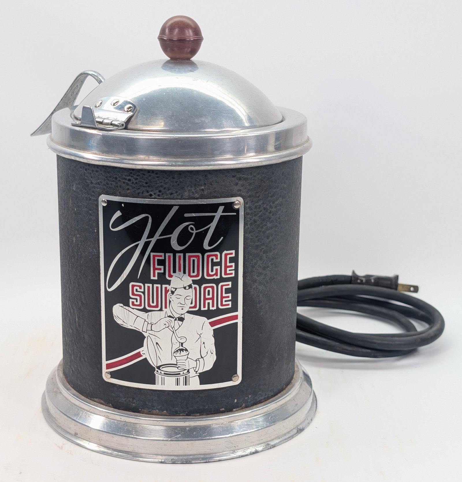 VINTAGE HOT FUDGE SUNDAE WARMER (1 of 13)