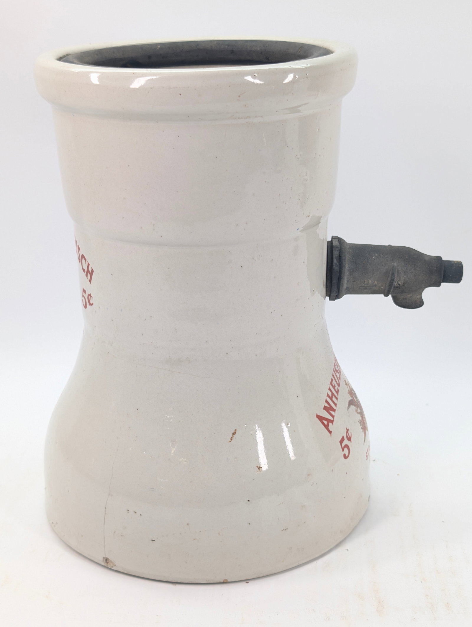 ANHEUSER BUSCH CERAMIC 5 CENT DISPENSER BASE - 4