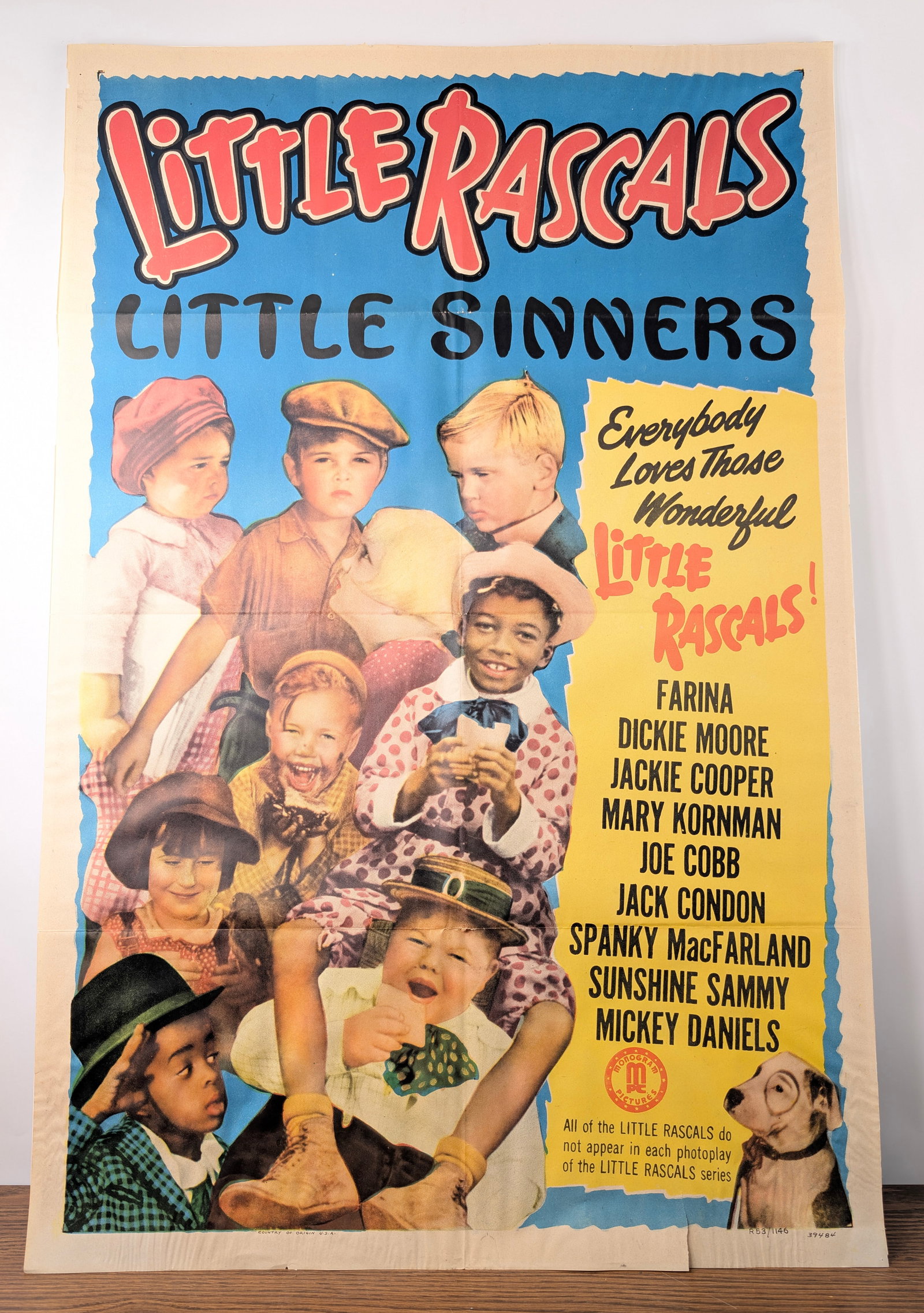 LITTLE RASCALS LITTLE SINNERS MOVIE POSTER (1 of 11)