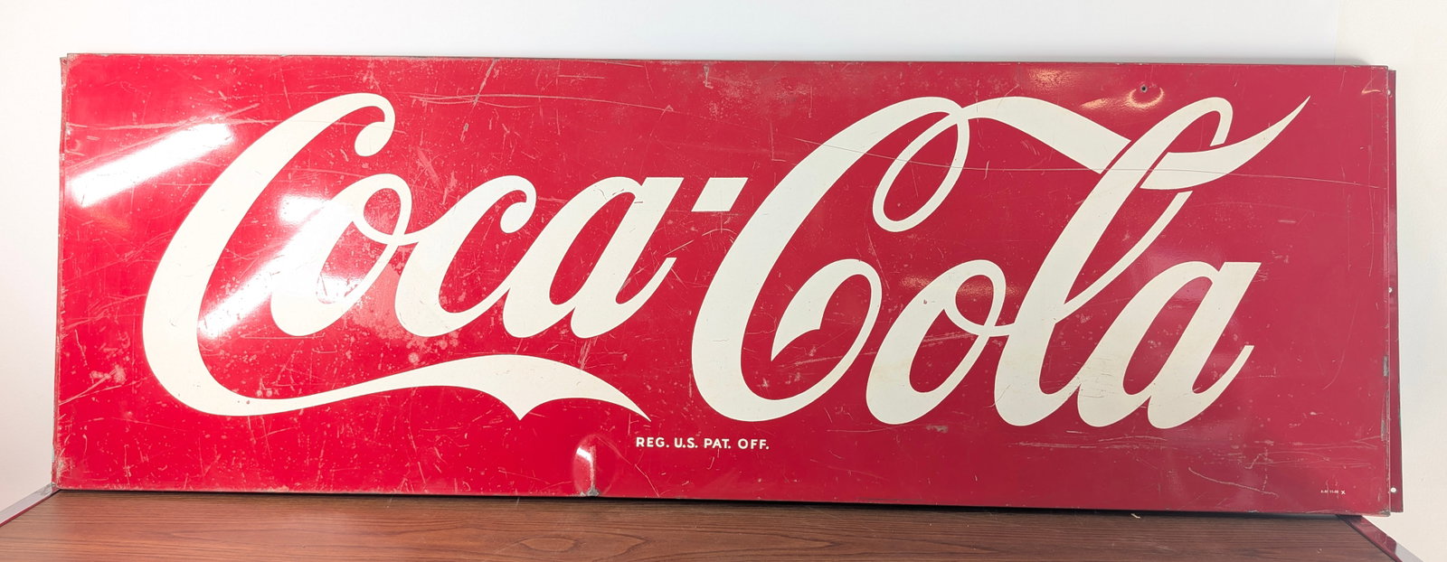 VINTAGE 61" COCA COLA METAL SIGN (1 of 13)