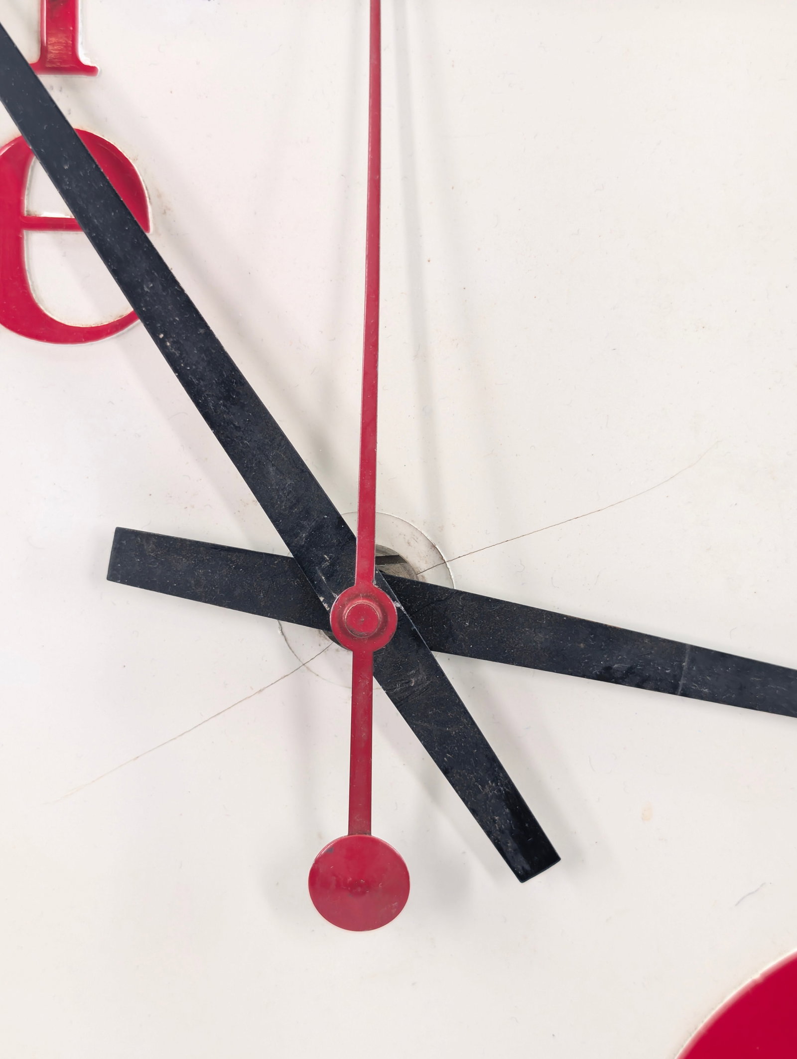 VINTAGE PLASTIC COCA COLA SQUARE CLOCK - 4