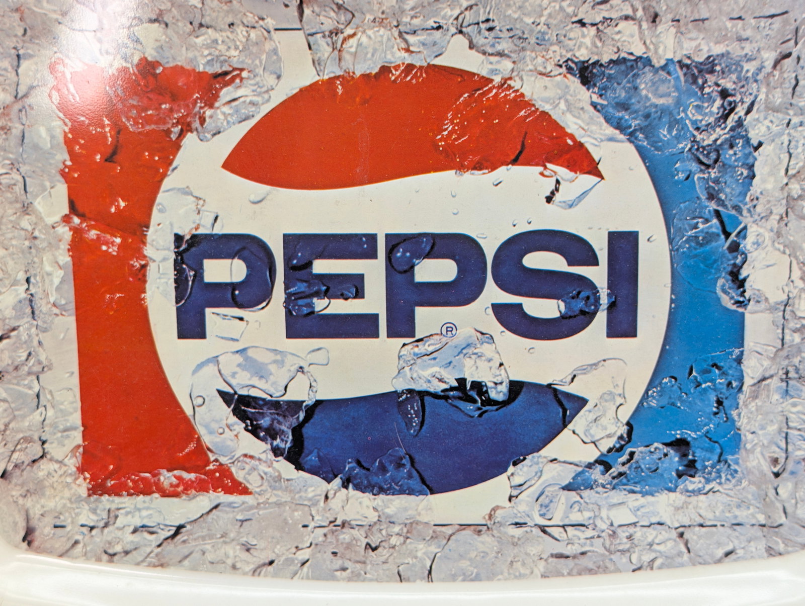 VINTAGE PEPSI COLA RECTANGULAR SERVING TRAY - 2