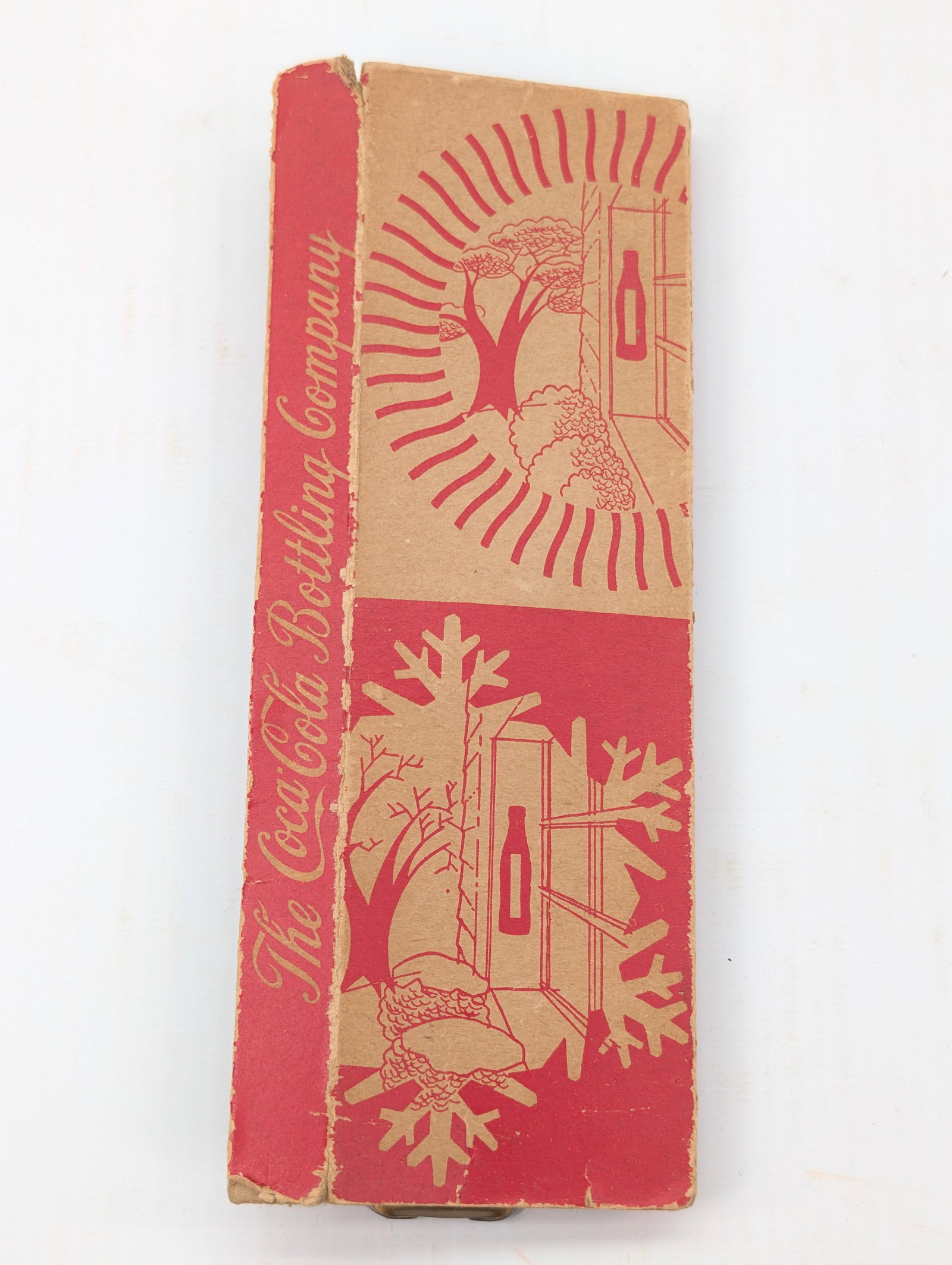 VINTAGE COCA COLA SODA BOTTLE THERMOMETER W/ BOX: REMAINS IN VERY GOOD CLEAN CONDITION WITH ORIGINAL BOX. BOX SHOWING SOME WEAR.