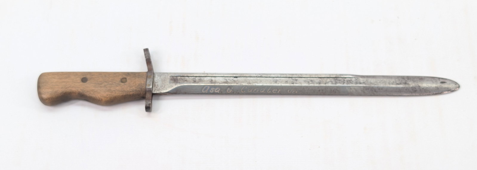 ASA G. CANDLER JR. ENGRAVED BAYONET (1 of 5)