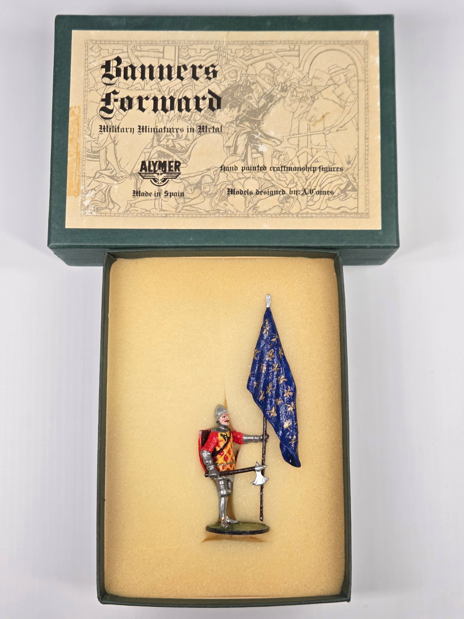 ALYMER BANNERS FORWARD BF-3 EUSTACE DE BEAUMONT: REMAINS IN VERY GOOD CONDITION WITH BOX.