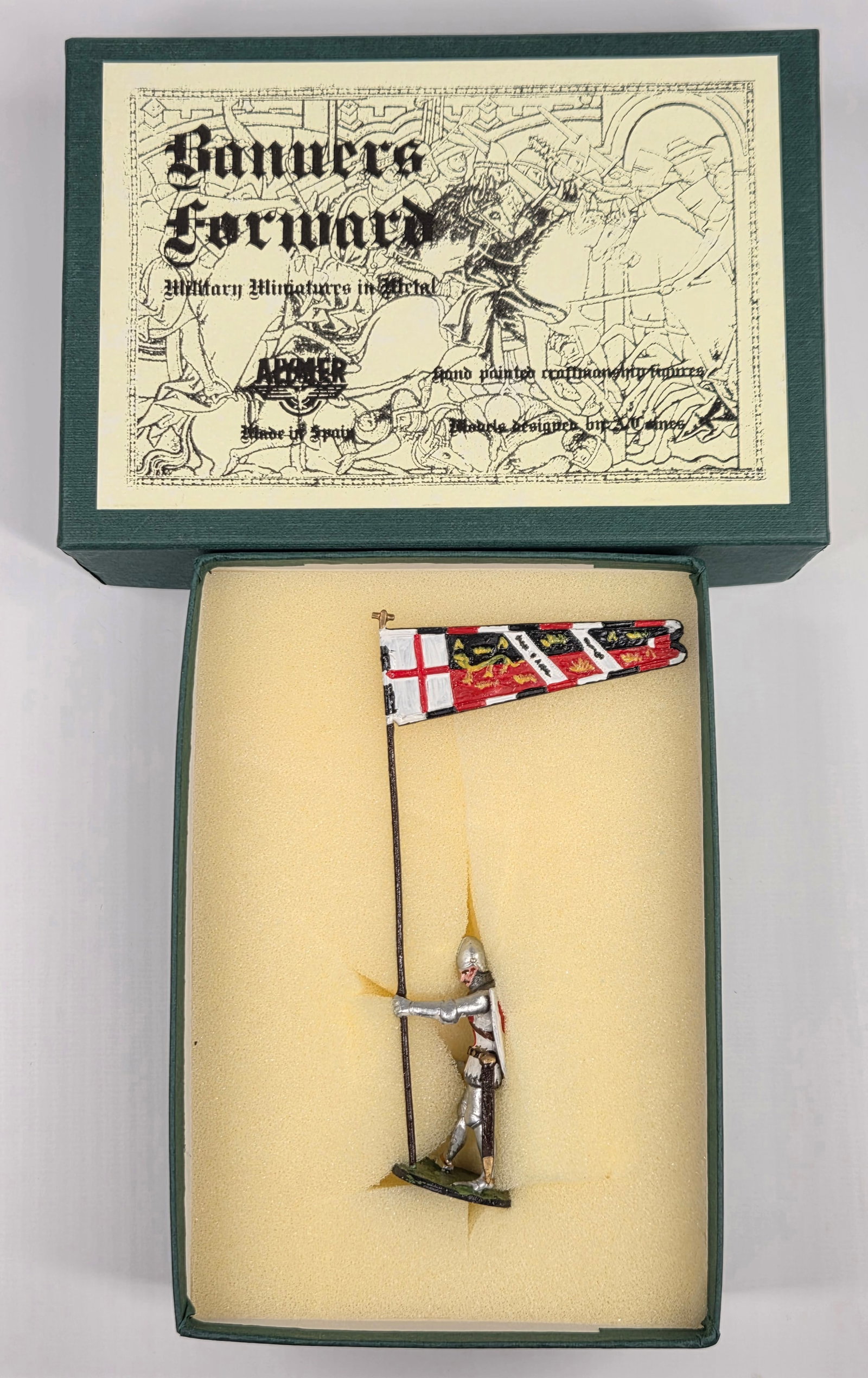 ALYMER BANNERS FORWARD BF-4 SIR RICHARD FITZSIMON: REMAINS IN VERY GOOD CONDITION WITH BOX.