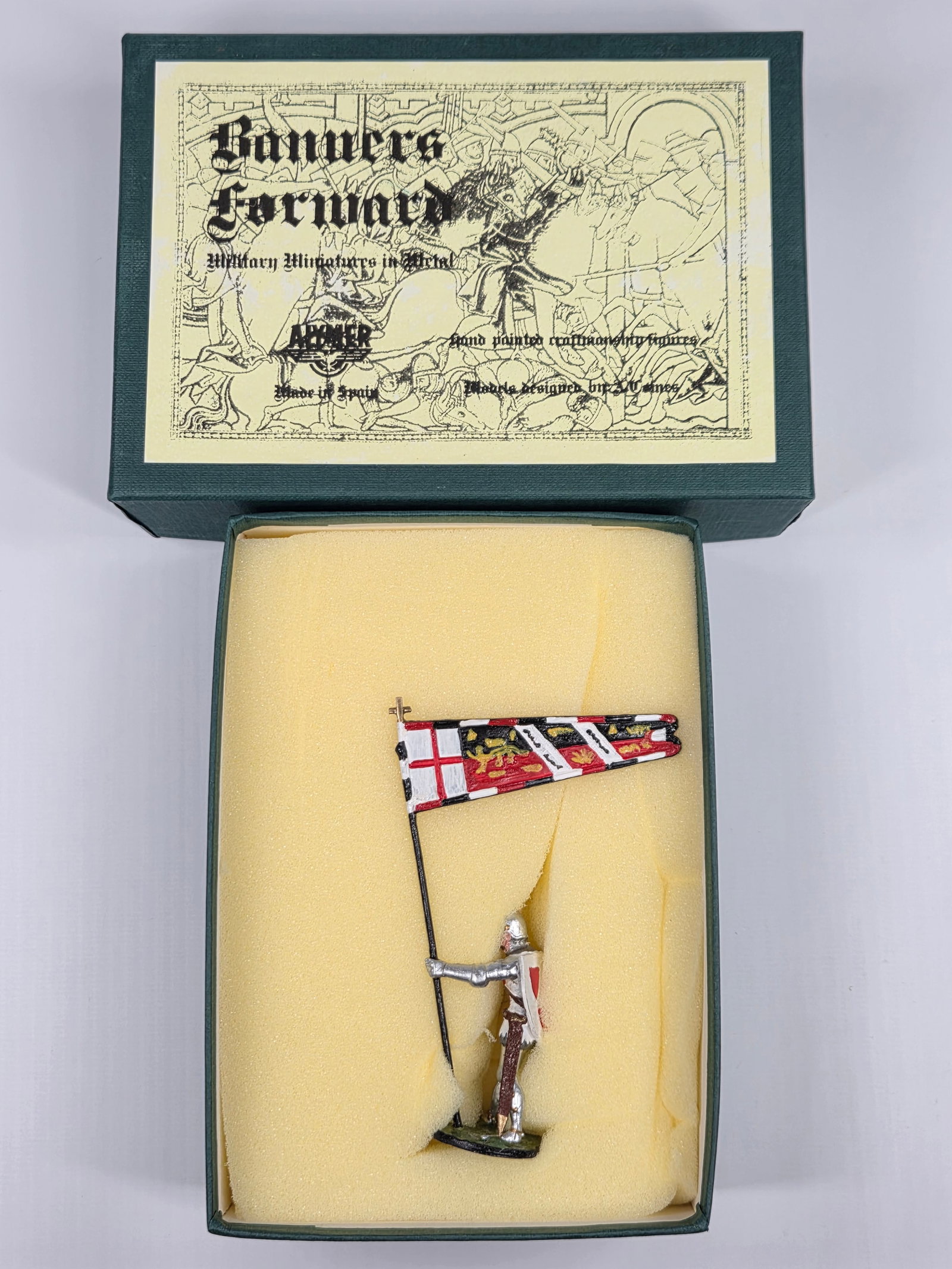 ALYMER BANNERS FORWARD BF-4 SIR RICHARD FITZSIMON: REMAINS IN VERY GOOD CONDITION WITH BOX.