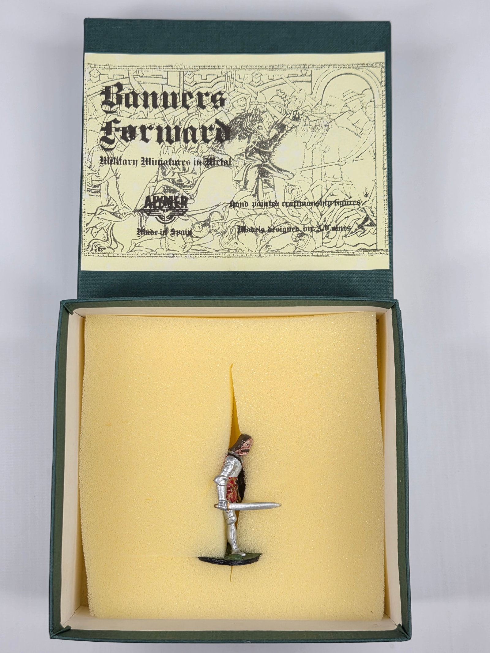 ALYMER BANNERS FORWARD BF-5 EDWARD LORD SPENCER: REMAINS IN VERY GOOD CONDITION WITH BOX.
