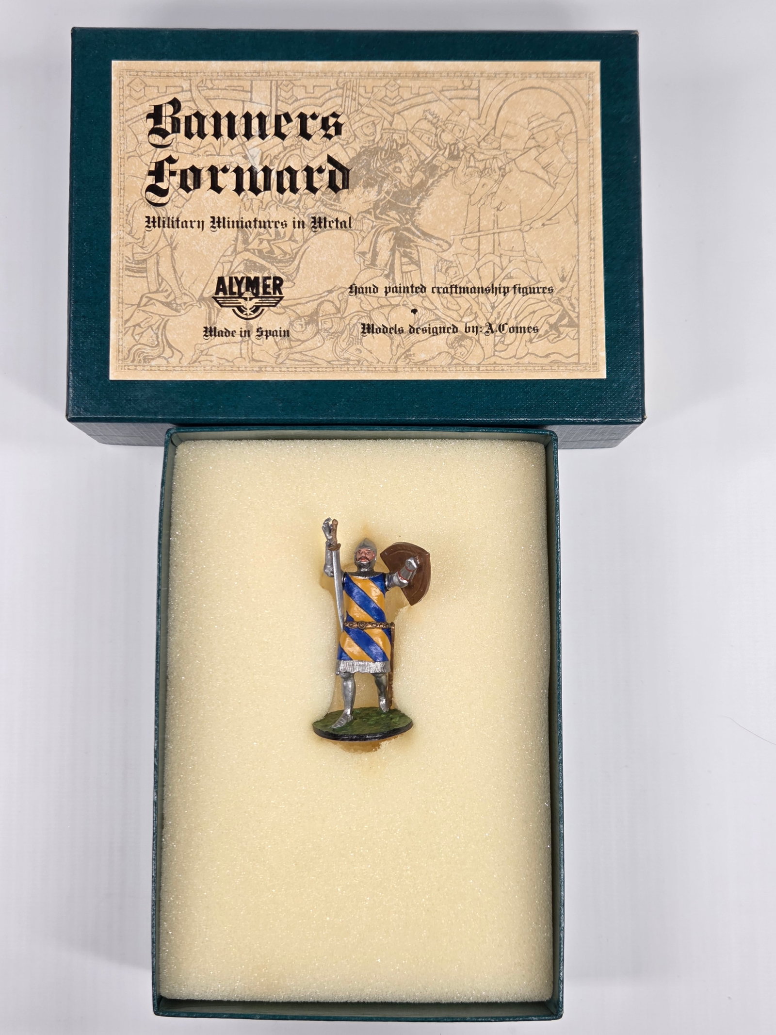 ALYMER BANNERS FORWARD BF-18 COUNT OF AUMALE: REMAINS IN VERY GOOD CONDITION WITH BOX.