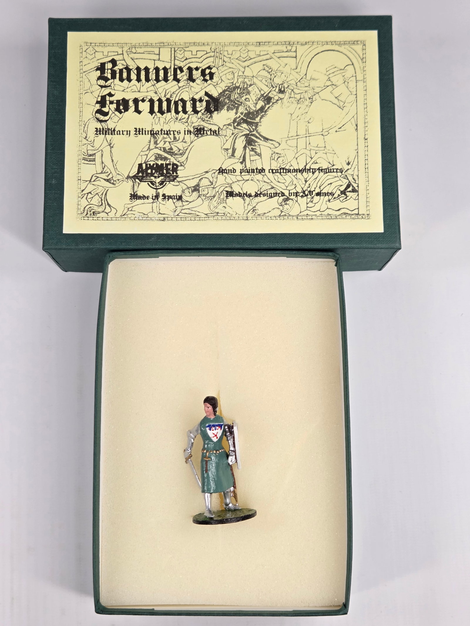 ALYMER BANNERS FORWARD BF-48 SIR JOHN D'ARCY LE FITZ: REMAINS IN VERY GOOD CONDITION WITH BOX.