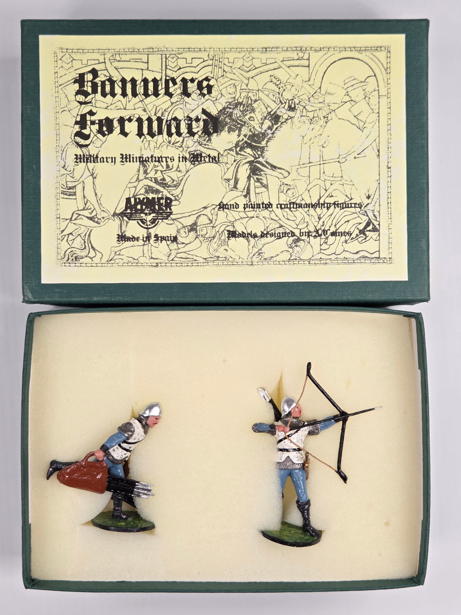 ALYMER BANNERS FORWARD BF-50 ENGLISH LONGBOWMEN (1 of 3)