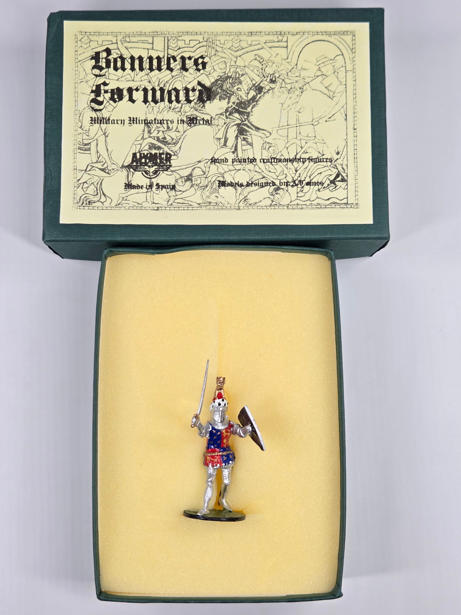 ALYMER BANNERS FORWARD BF-51 THE BLACK PRINCE: REMAINS IN VERY GOOD CONDITION WITH BOX.