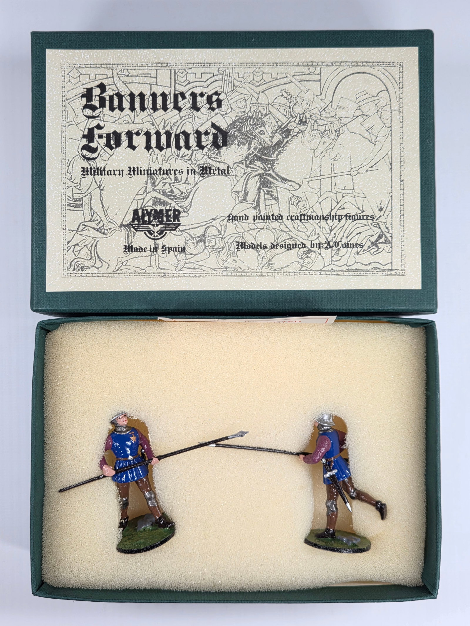 ALYMER BANNERS FORWARD BF-56 KING JEAN'S SPEARMEN (1 of 3)