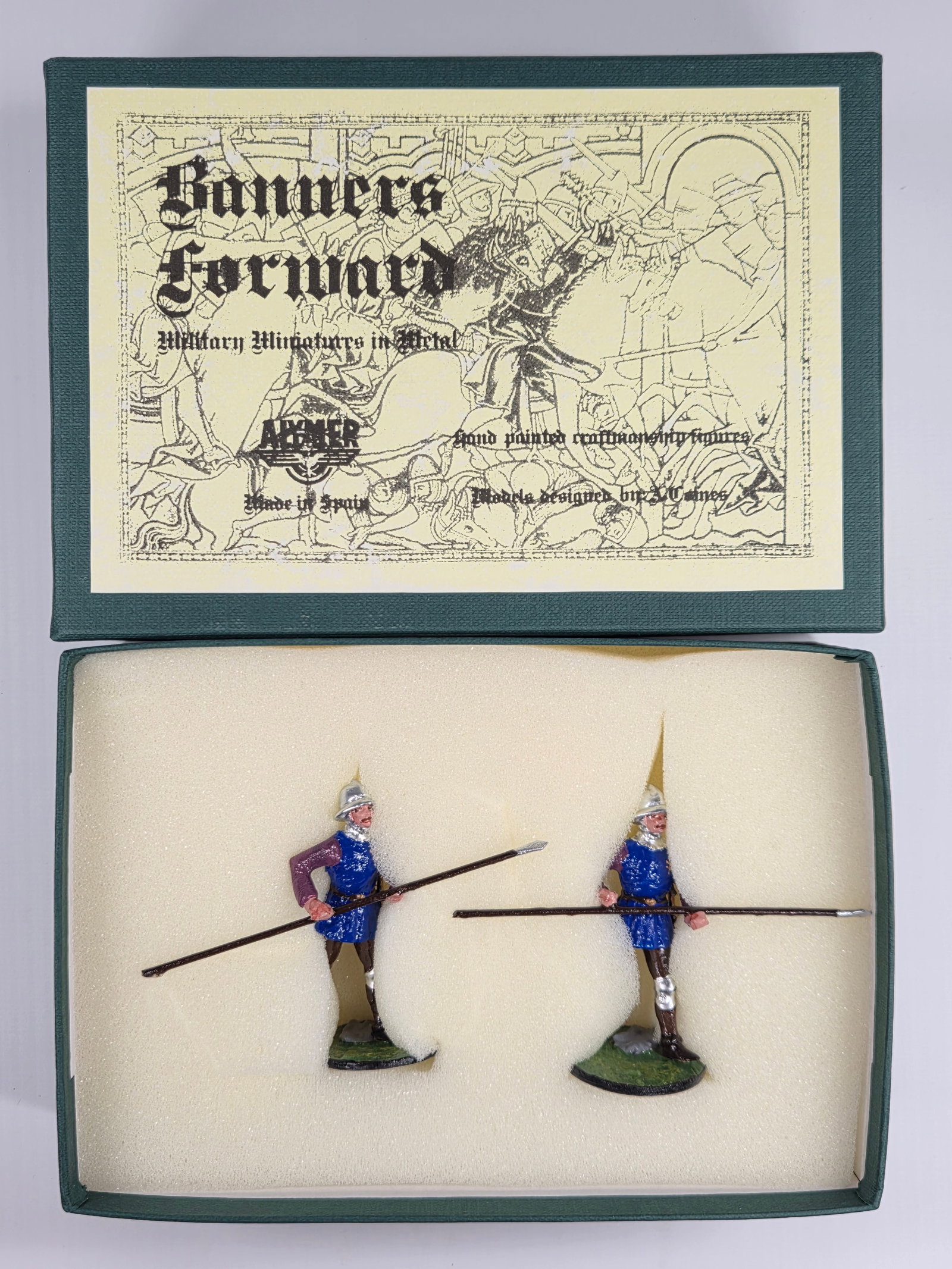 ALYMER BANNERS FORWARD BF-56 KING JEAN'S SPEARMEN (1 of 3)