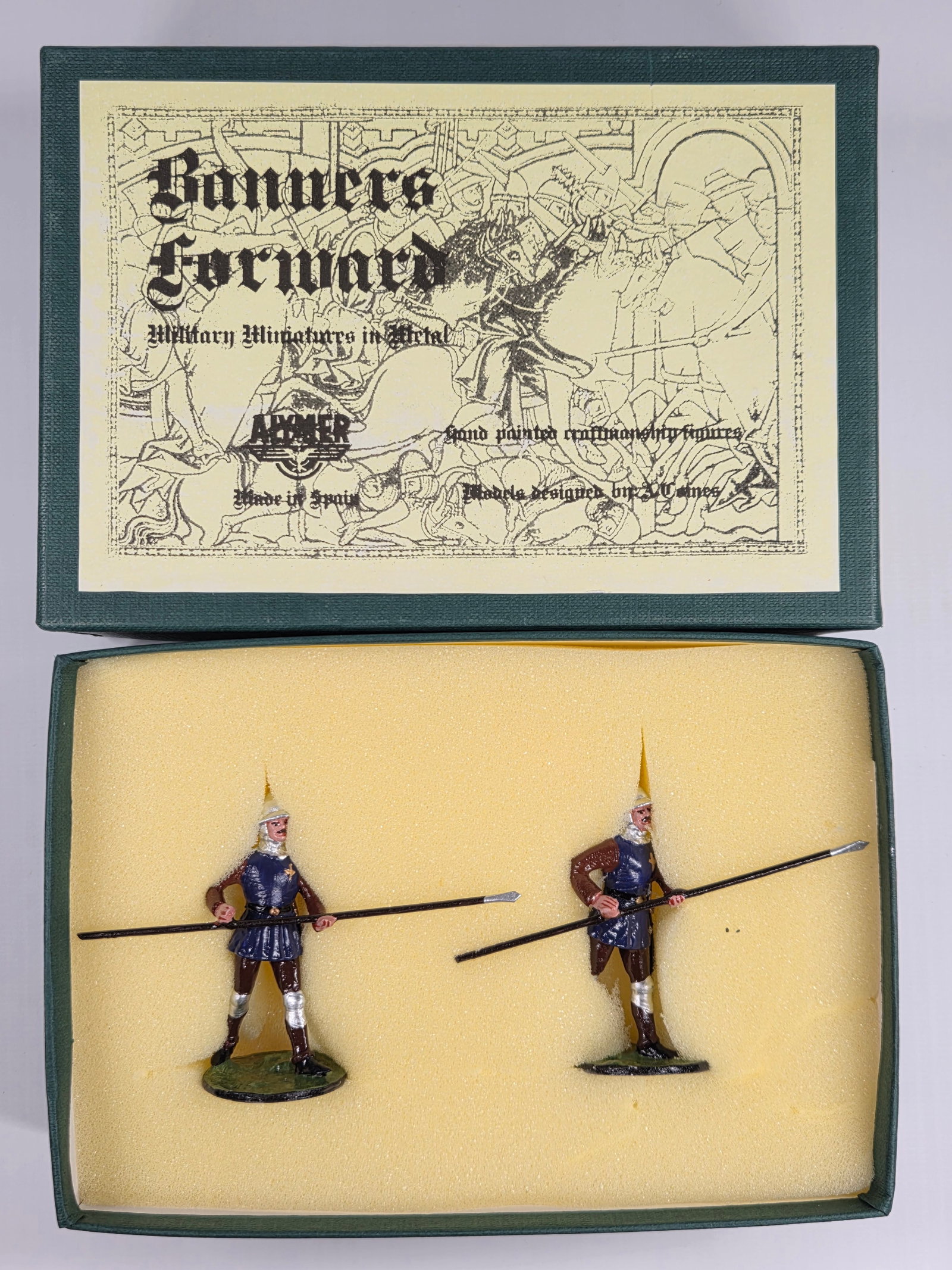 ALYMER BANNERS FORWARD BF-56 KING JEAN'S SPEARMEN (1 of 3)