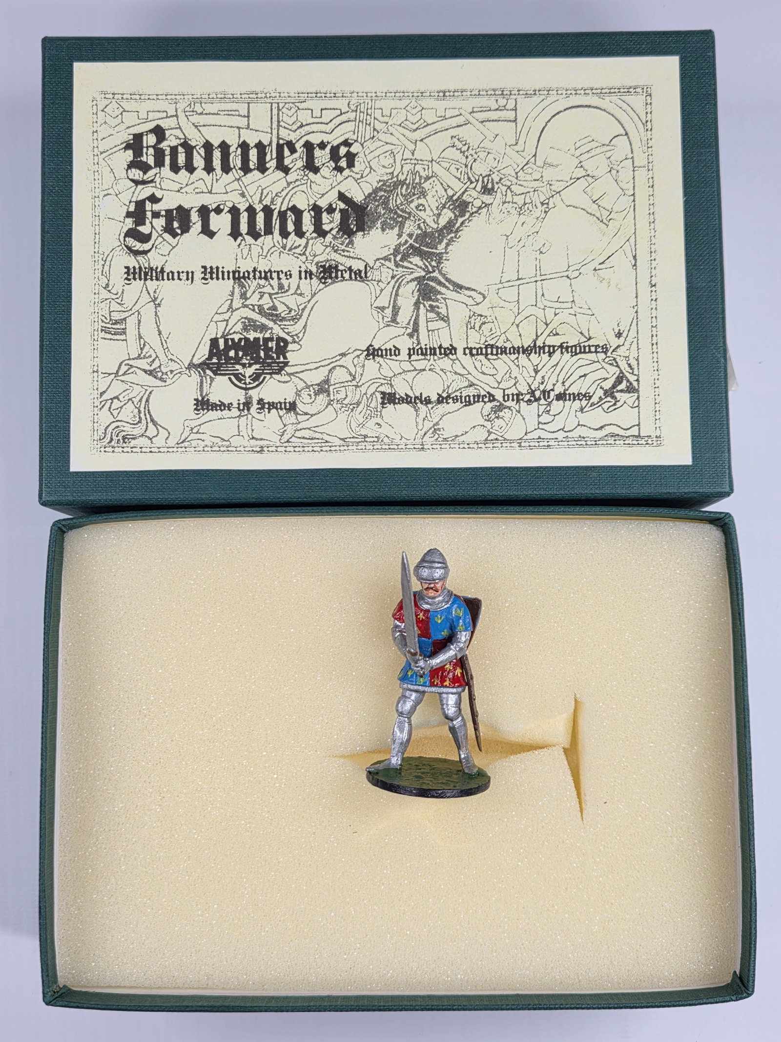 ALYMER BANNERS FORWARD BF-91 CHARLES D'IBERT CONSTABLE DE FRANCE (1 of 3)