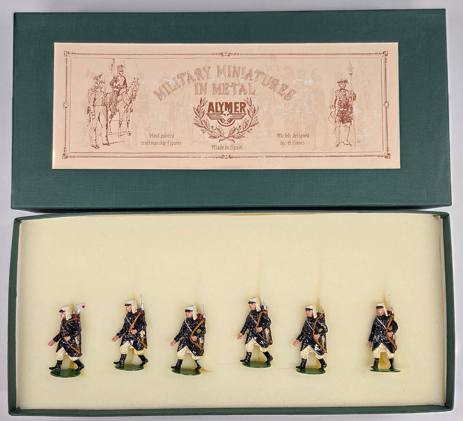 ALYMER AB-61 FRENCH FOREIGN LEGION, MOROCCO: REMAINS IN VERY GOOD CONDITION WITH BOX.