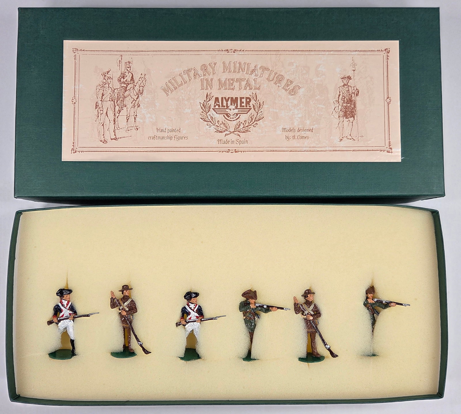 ALYMER AB-68 AMERICAN REVOLUTION CONTINENTAL MILITIA (1 of 4)