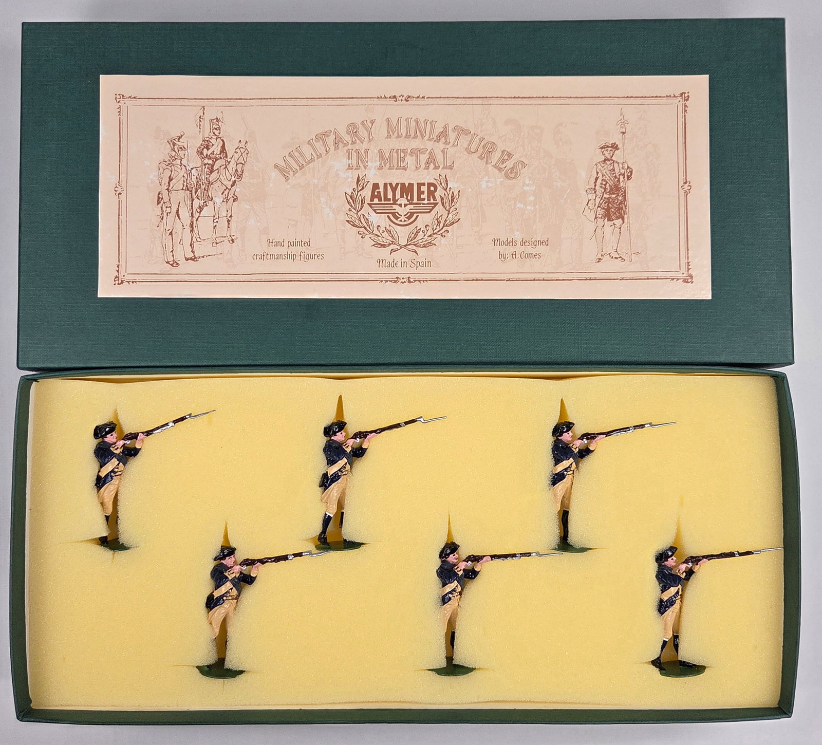 ALYMER AB-71 COL. PATTERSON'S MASSACHUSETTS BATTALION: REMAINS IN VERY GOOD CONDITION WITH BOX.