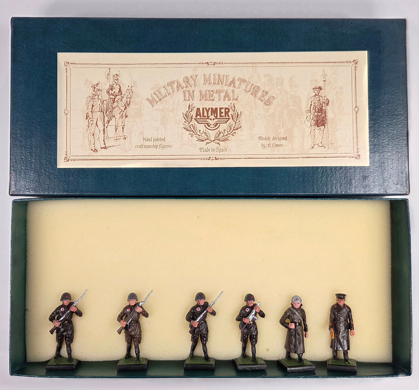 ALYMER RUSSIAN INFANTRY ADVANCING (1 of 4)