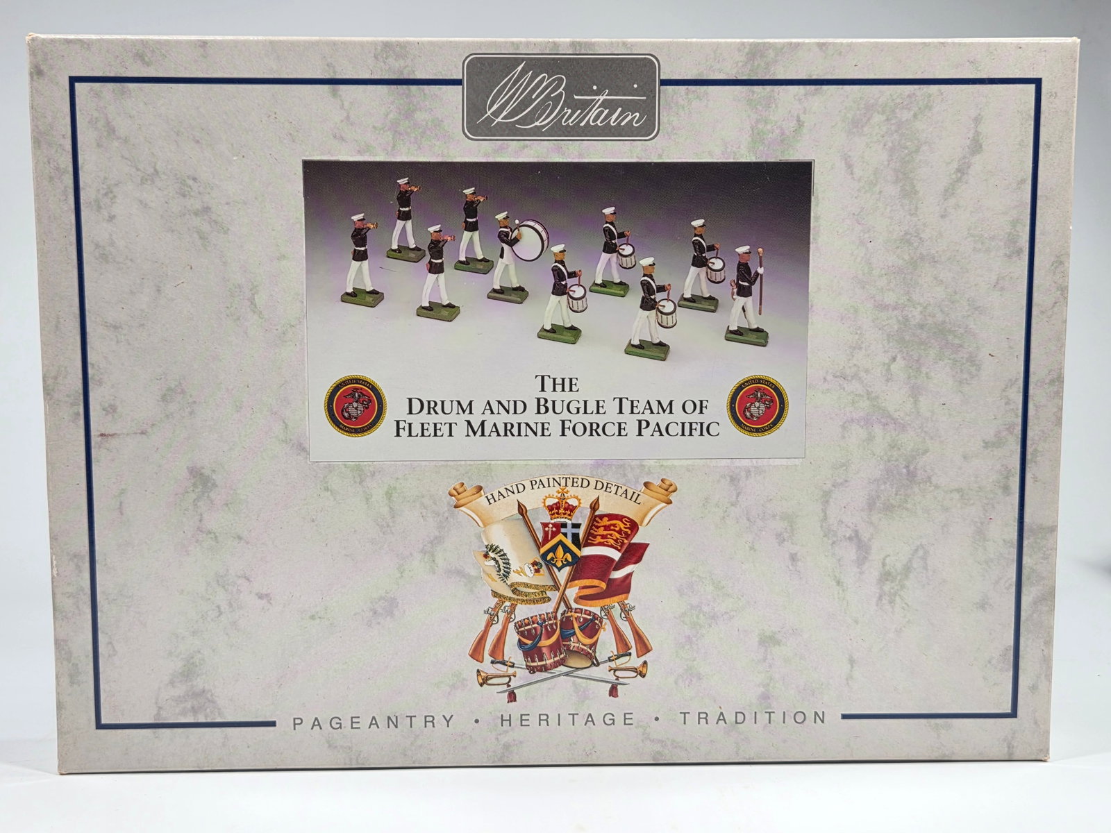 BRITAIN THE DRUM & BUGLE TEAM FLEET MARINE FORCE PACIFIC (1 of 5)