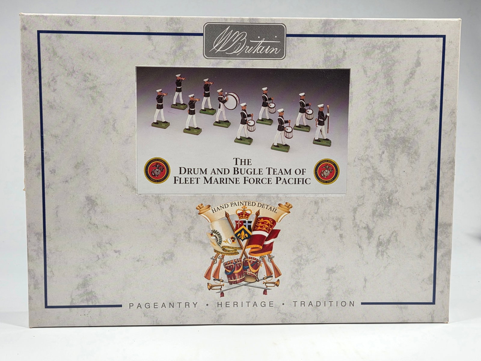 BRITAIN THE DRUM & BUGLE TEAM FLEET MARINE FORCE PACIFIC (1 of 5)