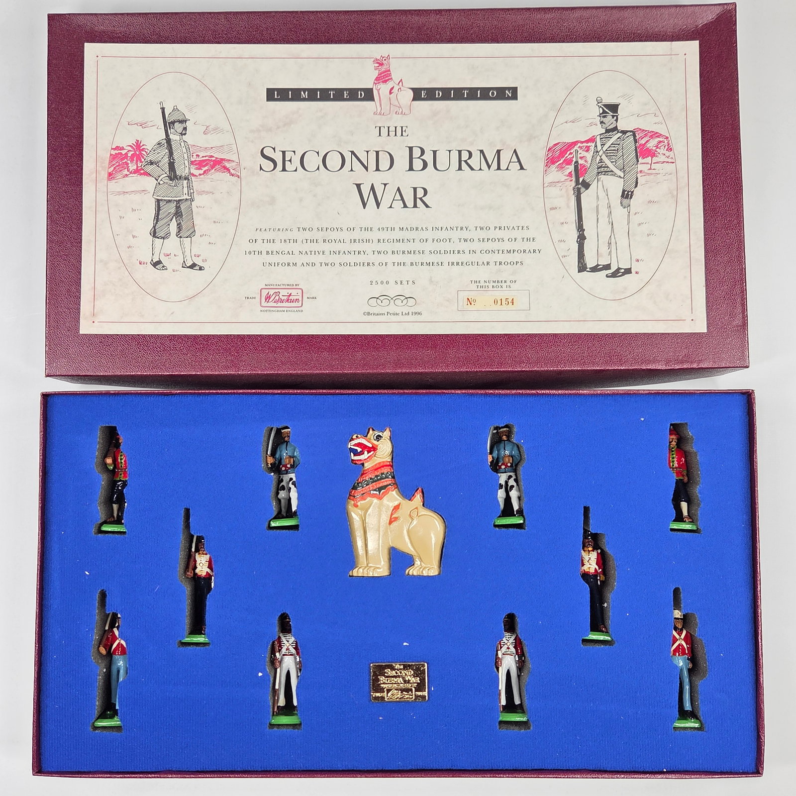 BRITAIN THE SECOND BURMA WAR SET (1 of 5)