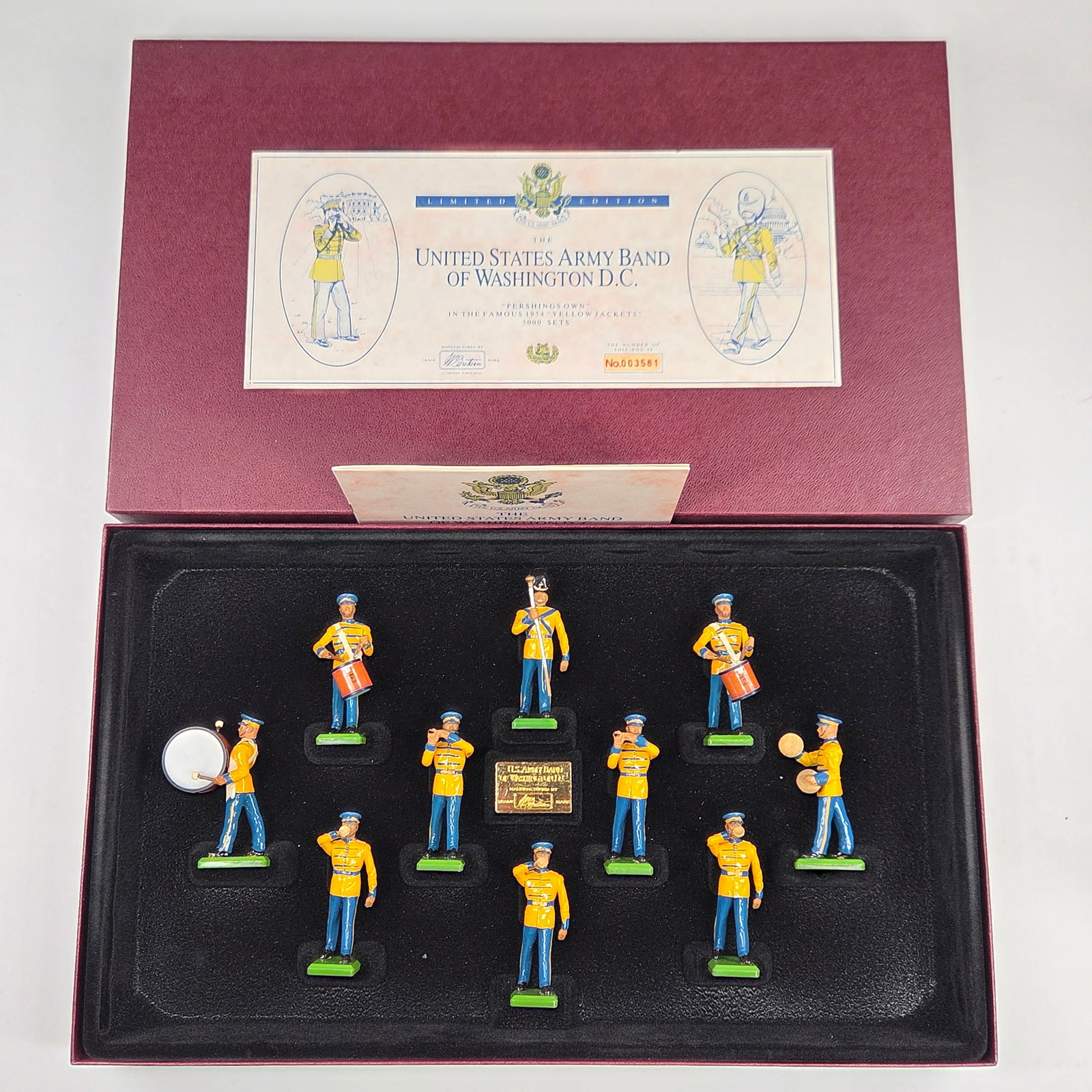 BRITAIN 5391 THE UNITED STATES ARMY BAND OF WASHINGTON D.C.: REMAINS IN VERY GOOD CONDITION WITH BOX.