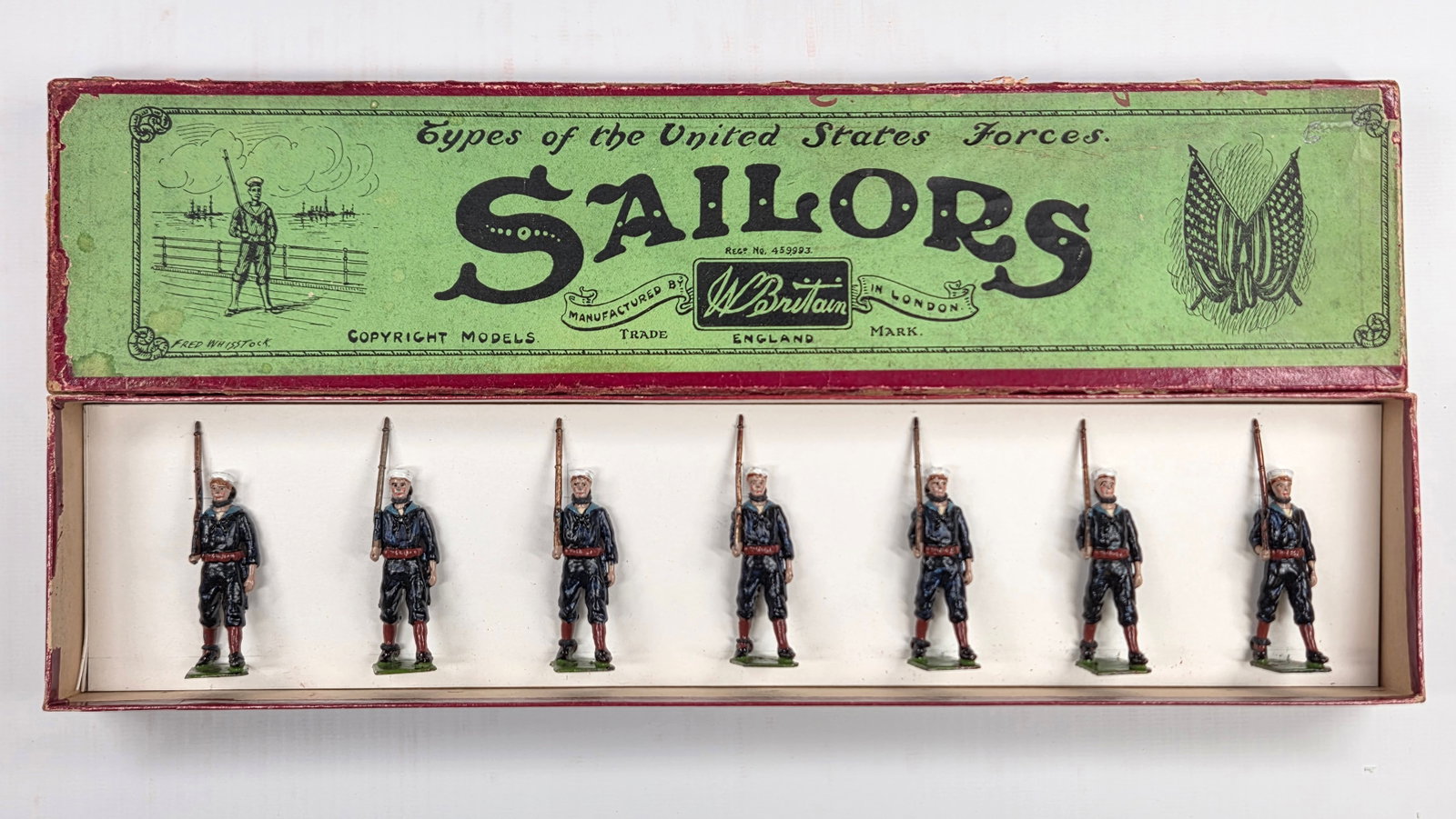 VINTAGE BRITAIN U.S. SAILORS (1 of 7)