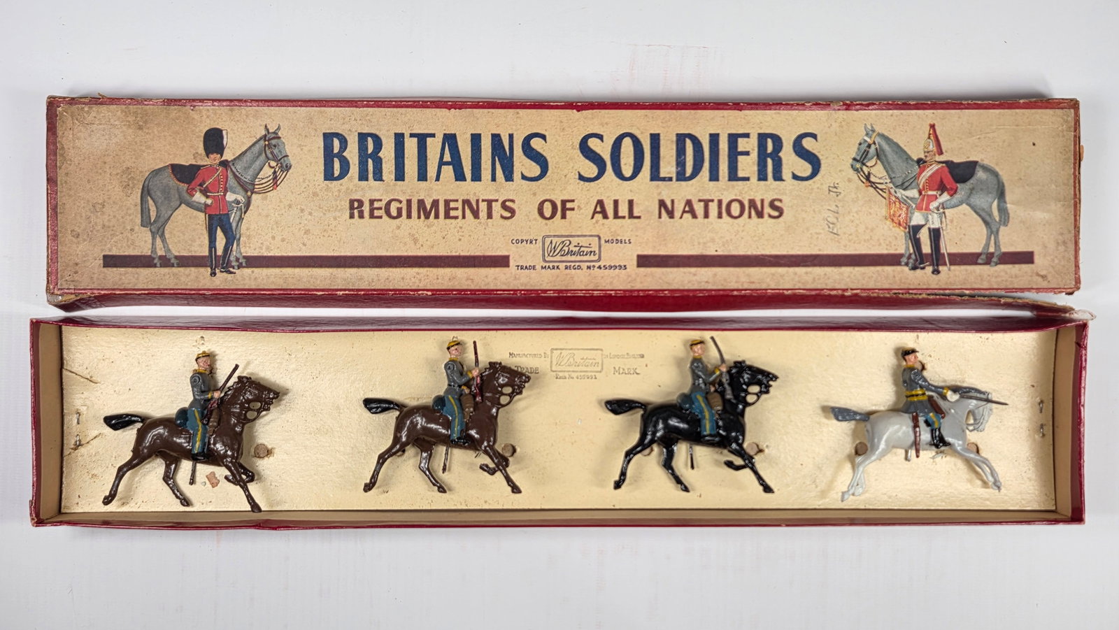 VINTAGE BRITAIN 2055 ACW CONFEDERATE CAVALRY (1 of 7)