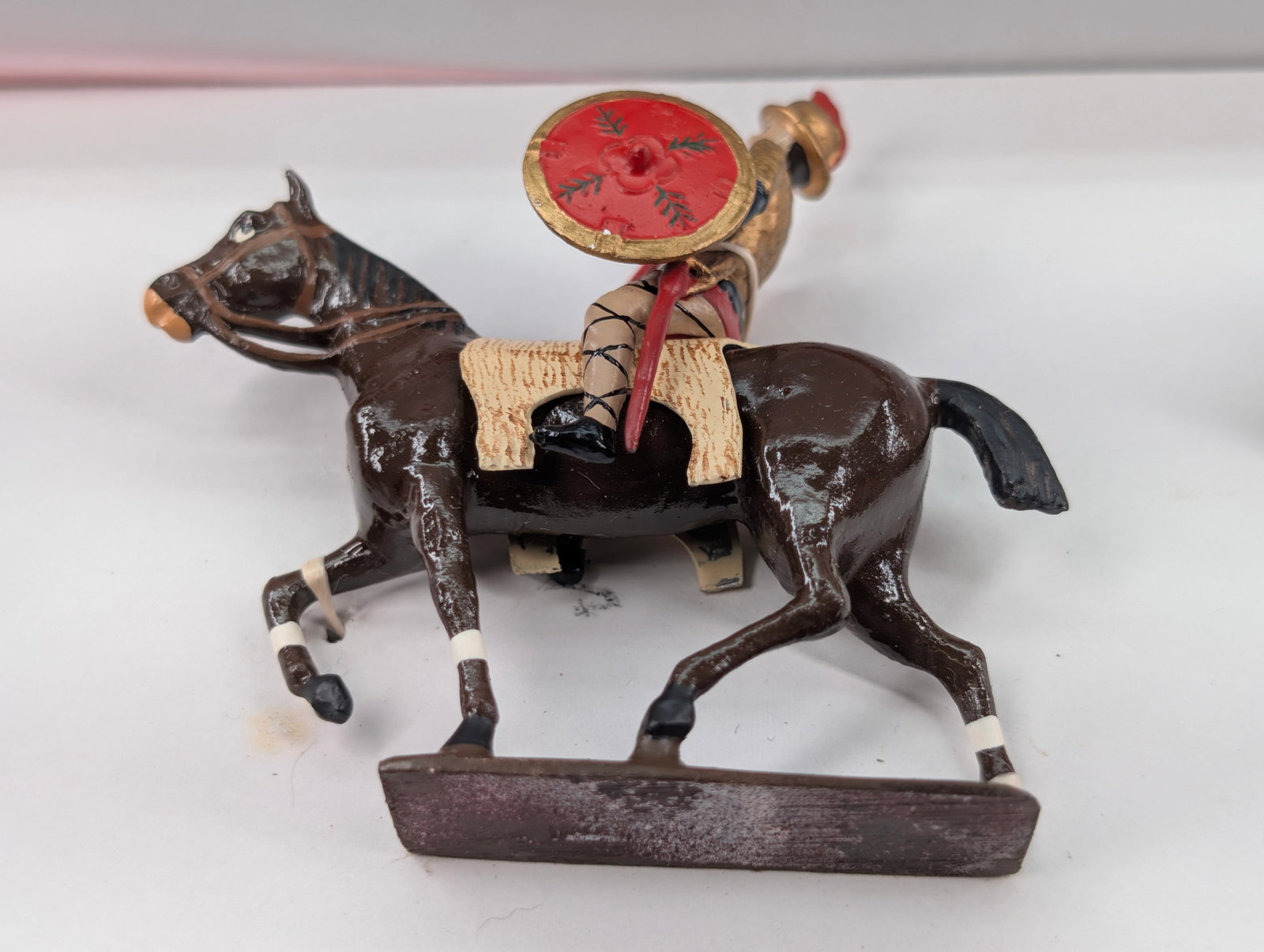 C.B.G. MIGNOT MOUNTED KNIGHT SET - 7
