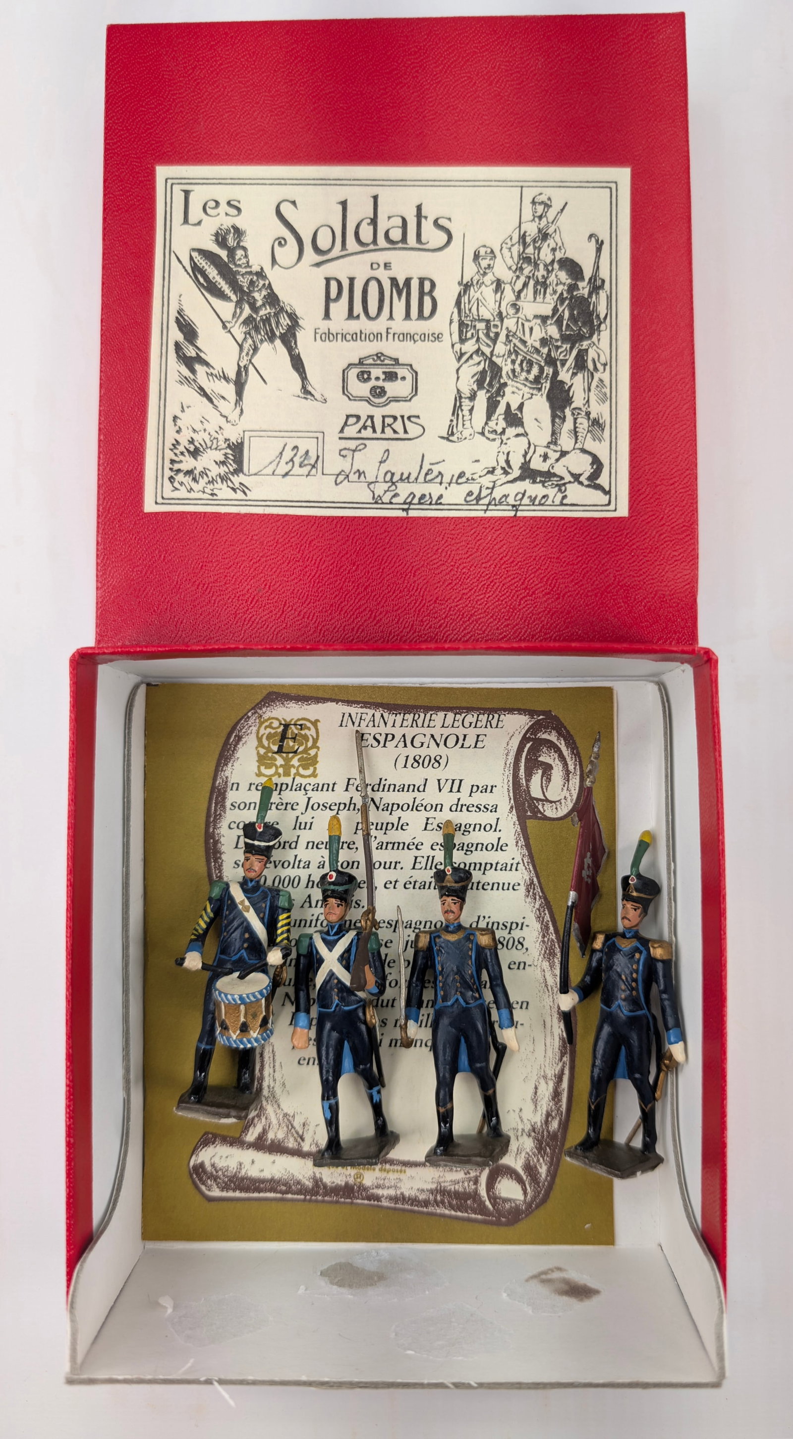 C.B.G. MIGNOT FRENCH LEGION: SET REMAINS IN GOOD CONDITION, SHOWING SOME LIGHT TYPICAL WEAR.