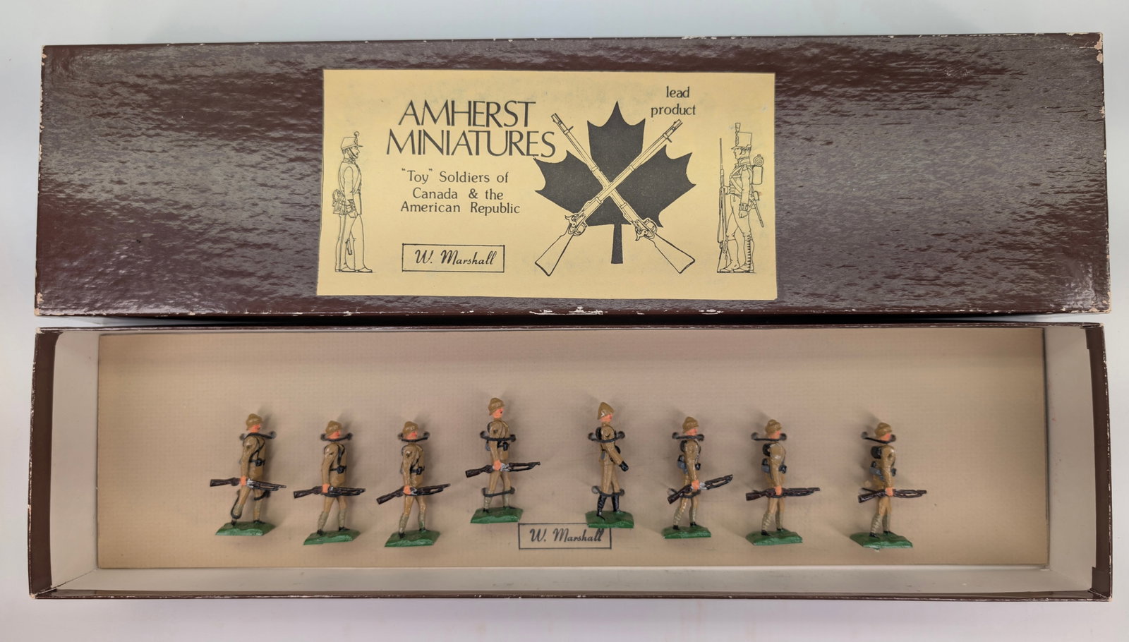 AMHERST MINIATURES AM-11 THE RIFLE BRIGADE S. AFRICAN WAR (1 of 8)