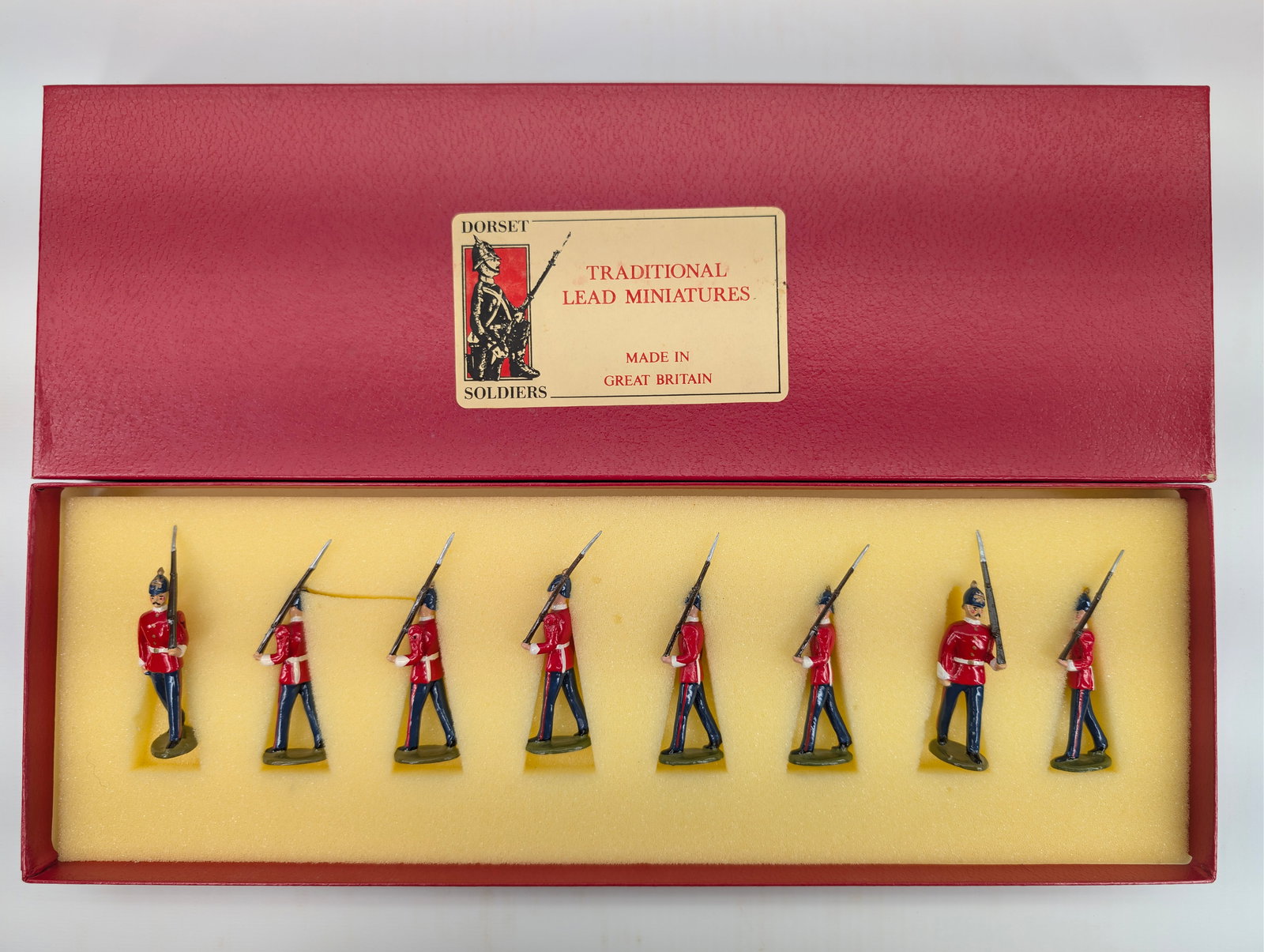 DORSET SOLDIERS LINE INFANTRY MARCHING (1 of 7)