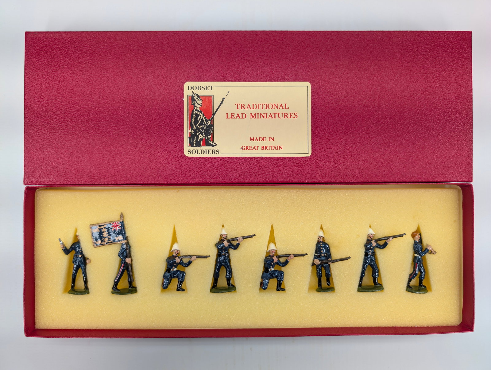 DORSET SOLDIERS MARINE LIGHT INFANTRY: SET REMAINS IN GOOD CONDITION WITH ORIGINAL BOX.