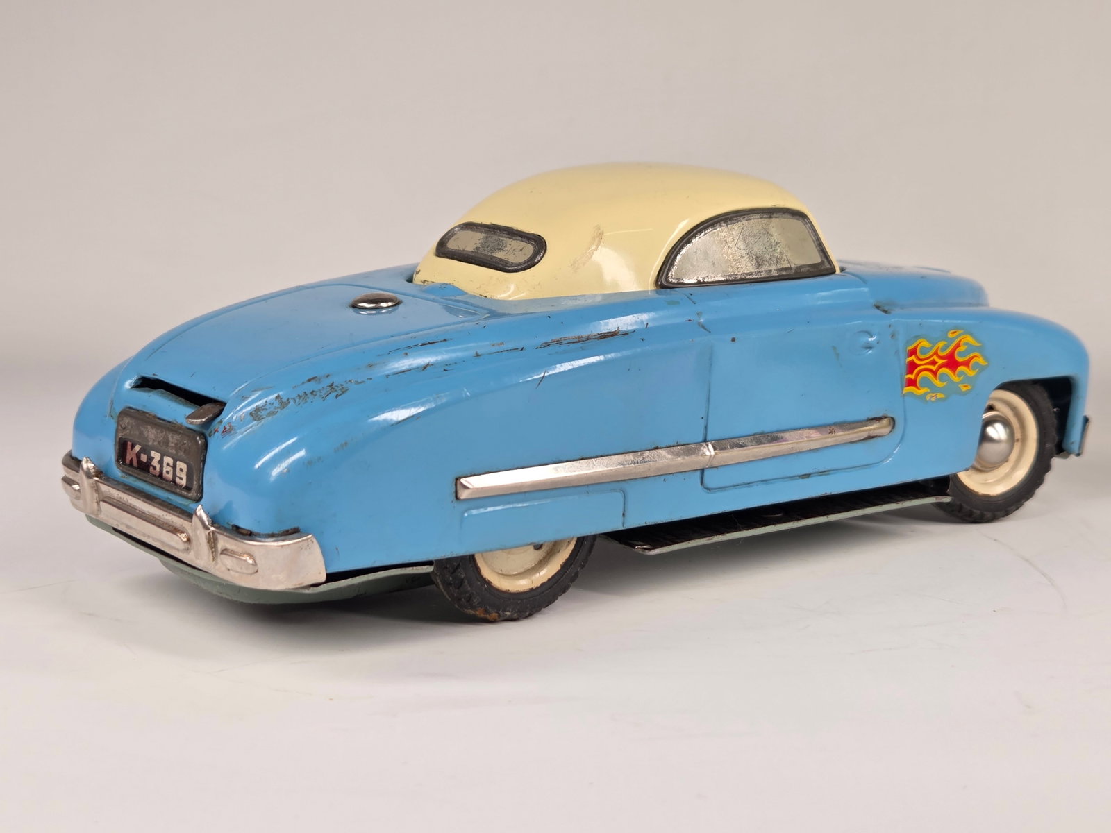 KELLERMAN TIN LITHO KEY WIND UP CABRIO SUPER - 3