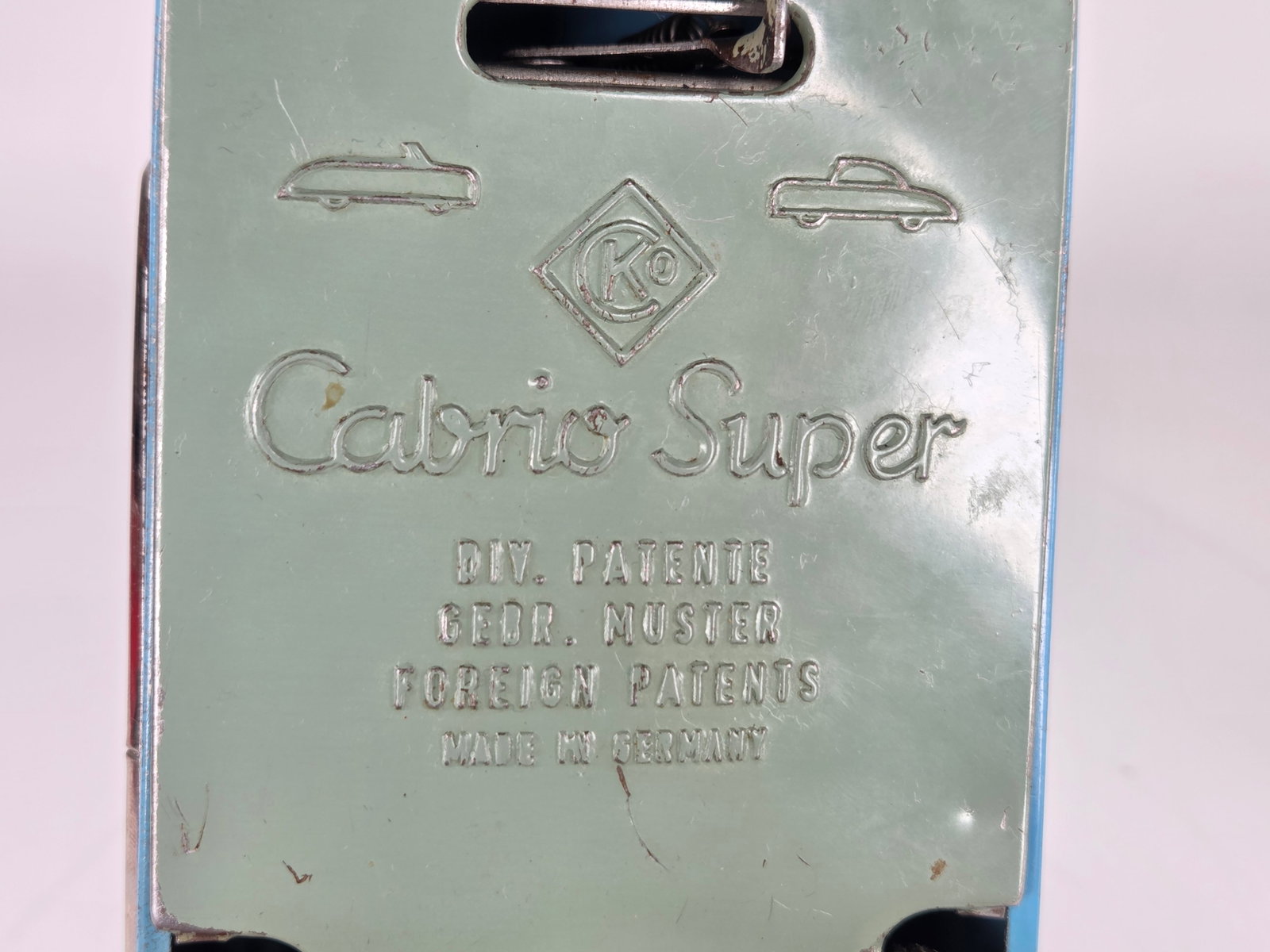 KELLERMAN TIN LITHO KEY WIND UP CABRIO SUPER - 7