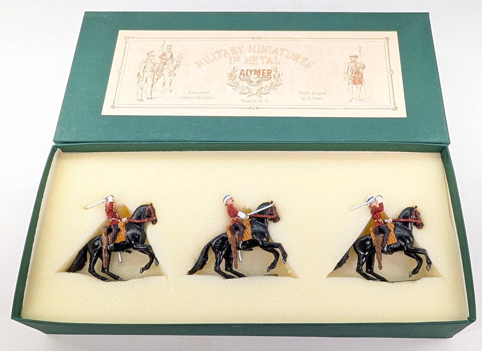 ALYMER AB-47 LIFEGUARDS, 1882 SUDAN: SET REMAINS IN GOOD CONDITION, SHOWING SOME LIGHT TYPICAL WEAR.