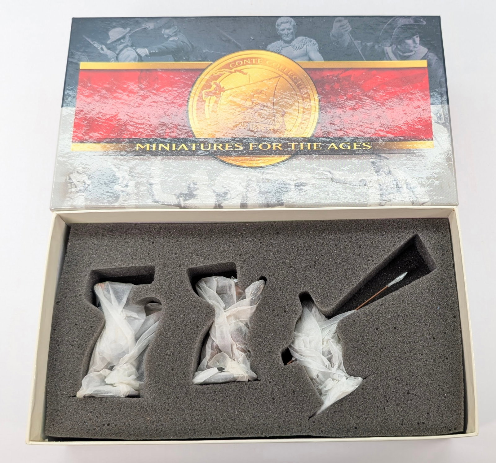 CONTE LTD. CONTEVILLE #VIK002 NORMANS ATTACKING SET: SET REMAINS IN VERY GOOD CONDITION WITH BOX.