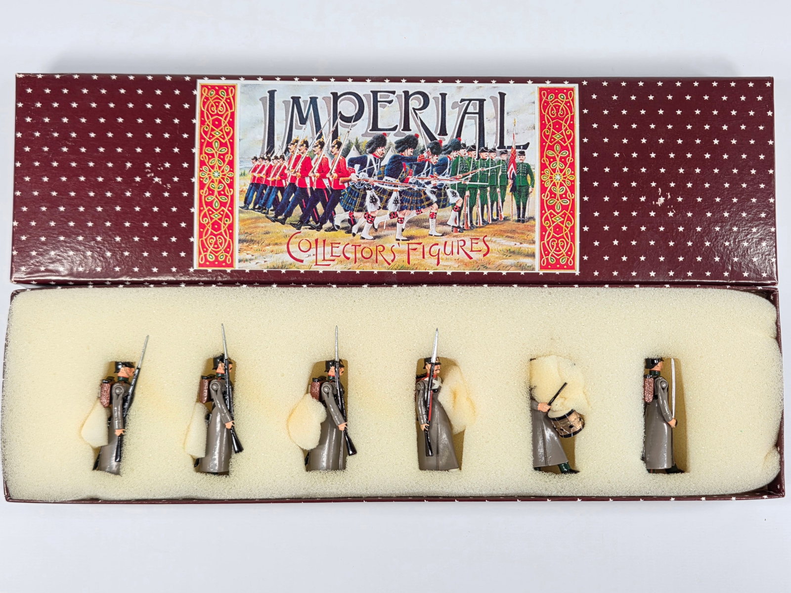 IMPERIAL PRODUCTS NO. 73 RUSSIAN LIGHT INFANTRY: SET REMAINS IN VERY GOOD CONDITION WITH ORIGINAL BOX.